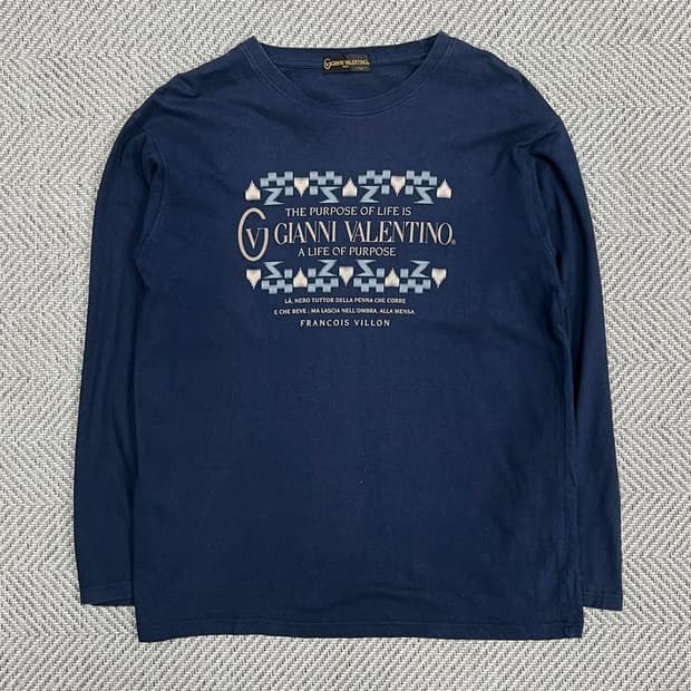 지아니발렌티노 프린팅 롱슬리브 v0846
