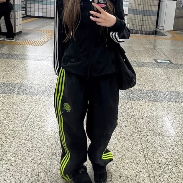 Always x Adidas track pants