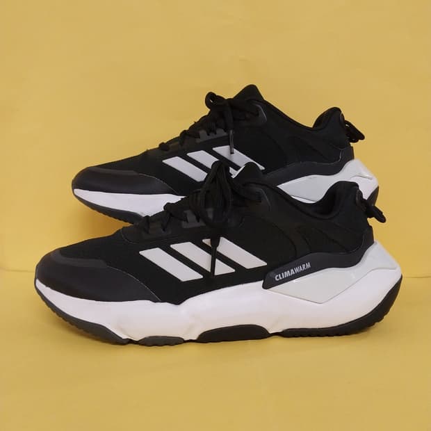 남성 아디다스 클라이마웜 크루저 코어 블랙 화이트 운동화 (235)