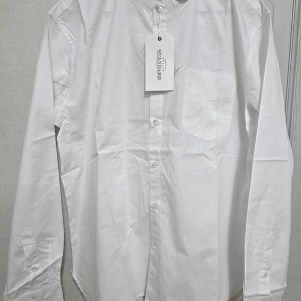 [새제품] 비슬로우 헨리넥 셔츠 S