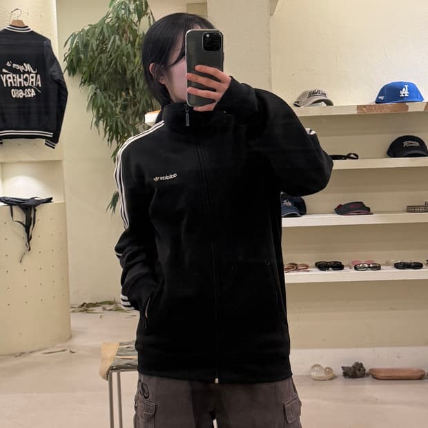 아디다스 베켄바우어 블랙 트랙탑 져지 U349