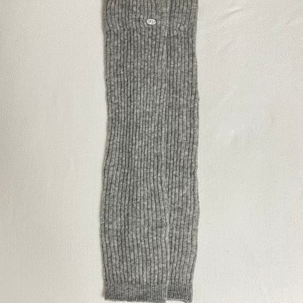 마가린핑거스 cozy loose leg warmer grey