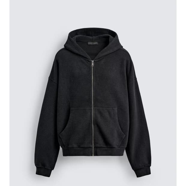 (새상품) 자라 니트 후드집업