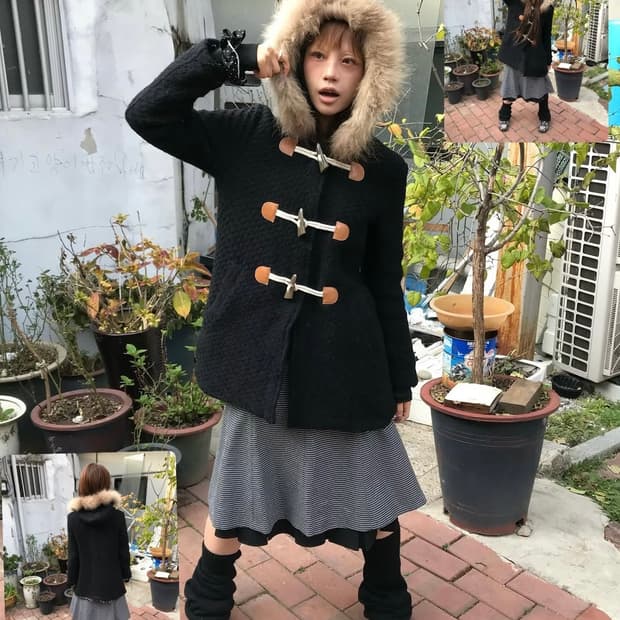 🩶무채색 떡볶이 코디 세트 🩶