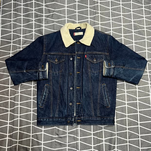 리바이스 셰르파 트러커 자켓 -100-