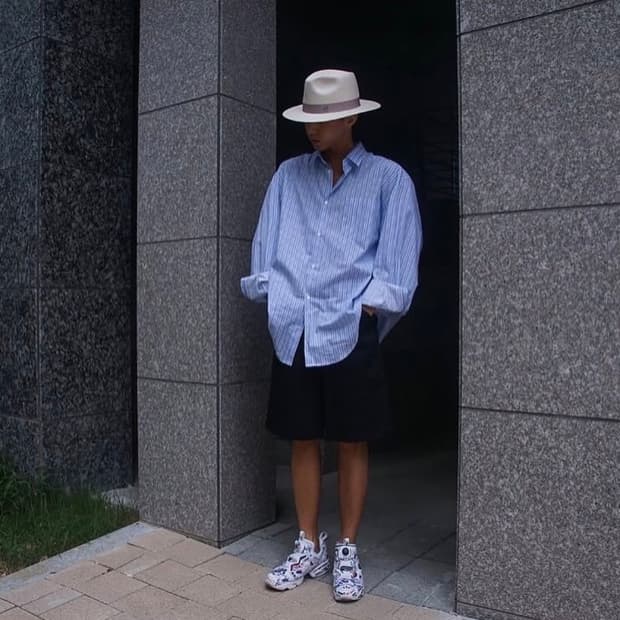 Os) 라오브 스튜디오 양갱님 착용 페도라 파나마햇 풀구성품