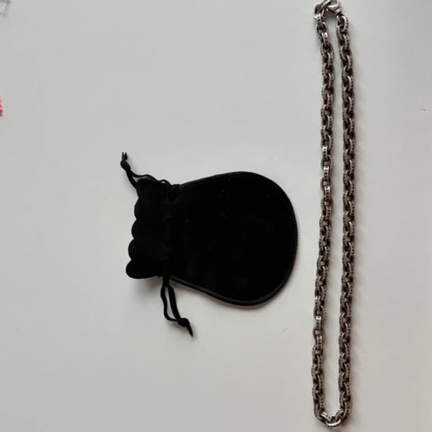 크롬하츠 페이퍼 라지 목걸이