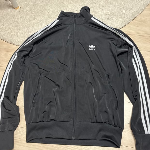 (무배)오버핏 여리 신형 파이어버드 아디다스 져지 블랙