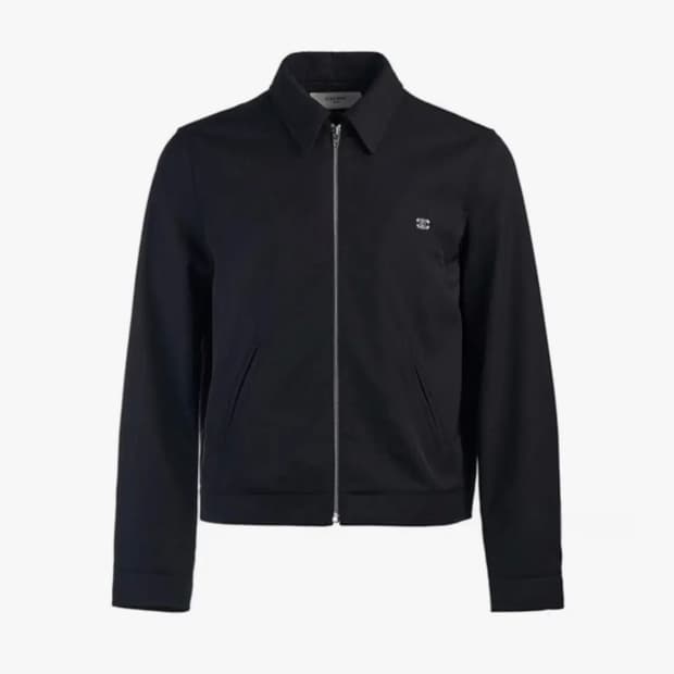 [정품] 새상품 박보검 착용 셀린느 트리옹프 블루종 자켓 블랙