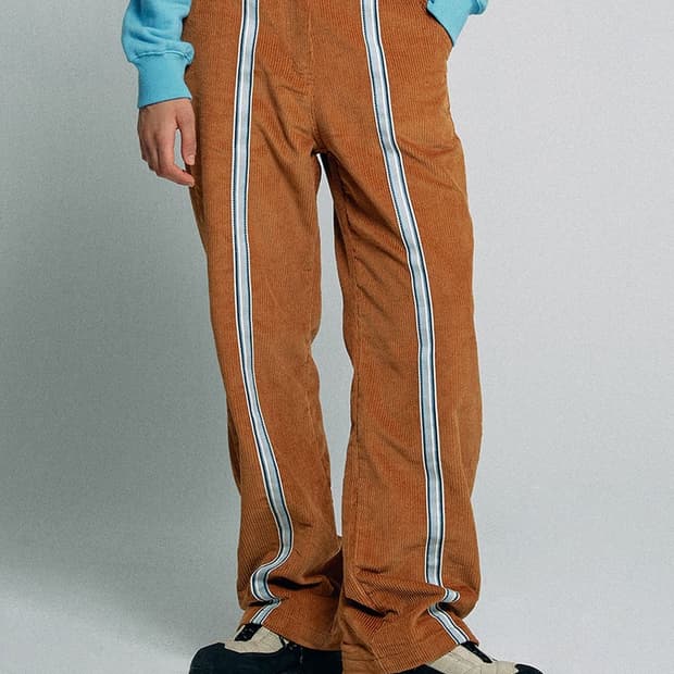 Taped Corduroy Beach Pants (Carmel)