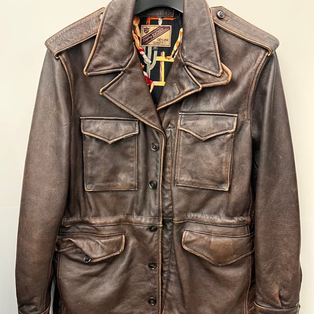 Carphay Leather 가죽 자켓 42