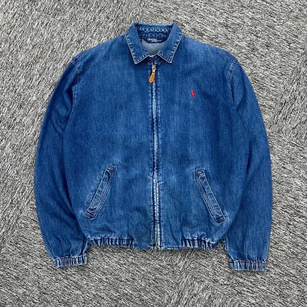 (M)90'S 폴로 USA 데님블루종-M752