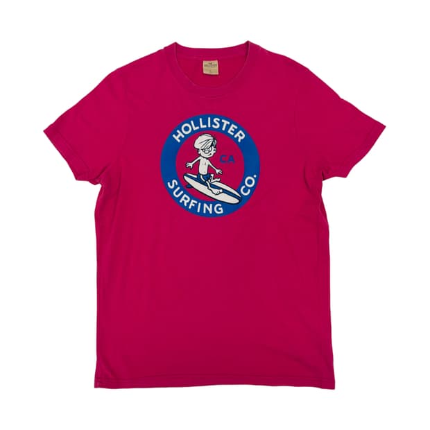 홀리스터 서핑 반팔 티셔츠