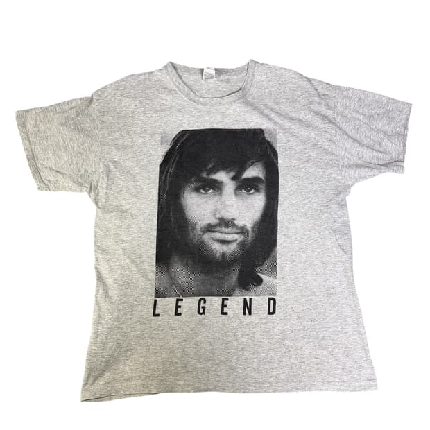 빈티지 90s 조지 베스트 레전드 그래픽 티셔츠 L