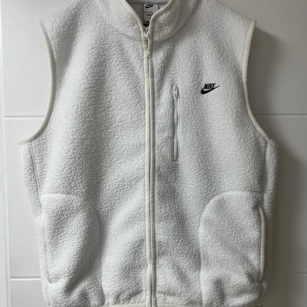 나이키 후리스 조끼