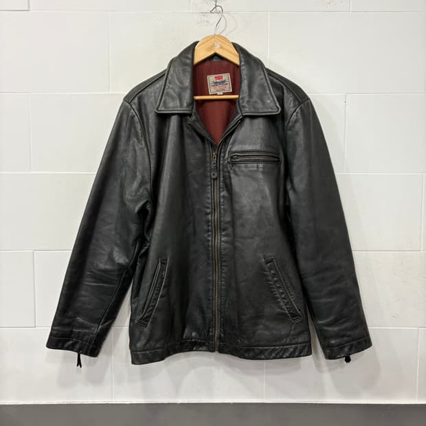 90's Schott 쇼트 레더자레