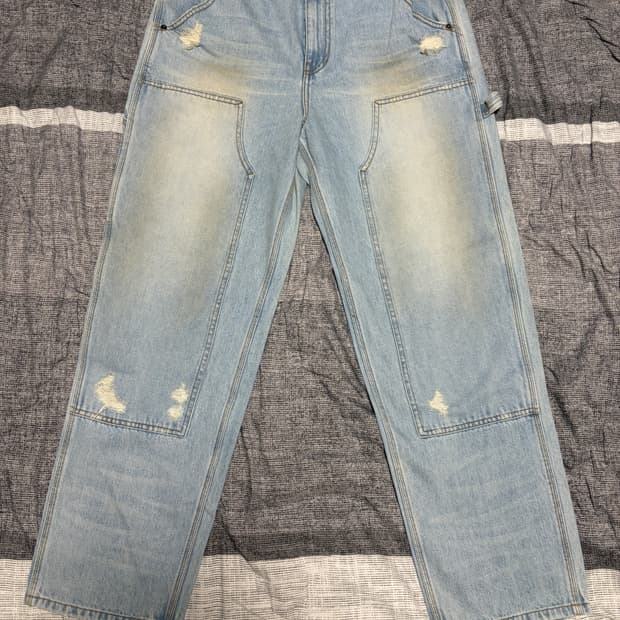 런던언더그라운드 데님팬츠