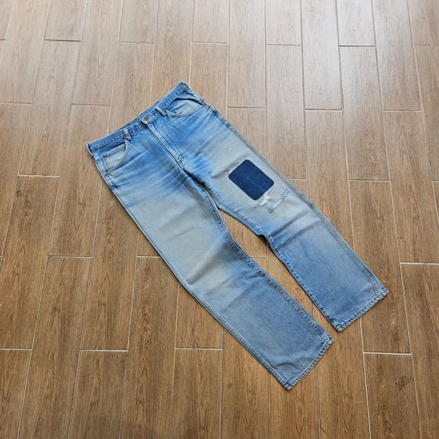 90's WRANGLER 빈티지 랭글러 데님팬츠 청바지 34~35인치