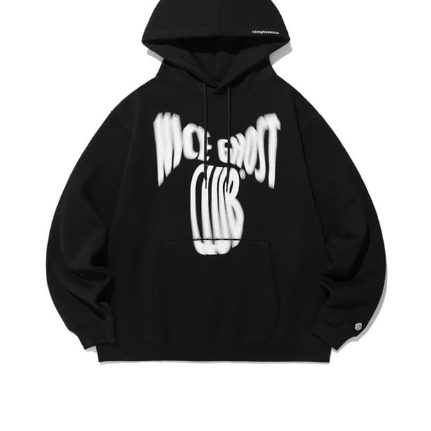 나이스고스트클럽 로고 후드티셔츠M