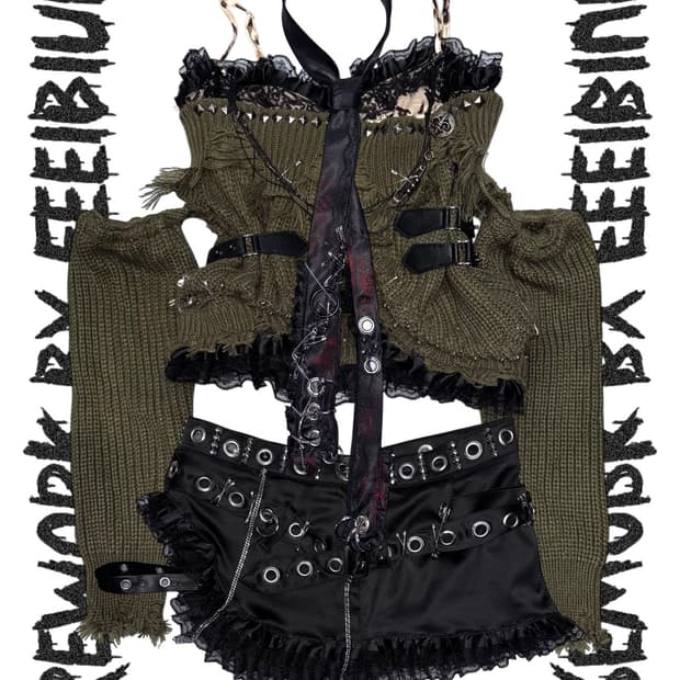 REWORK 032  CHAIN BURN GRUNGE PUNK SET