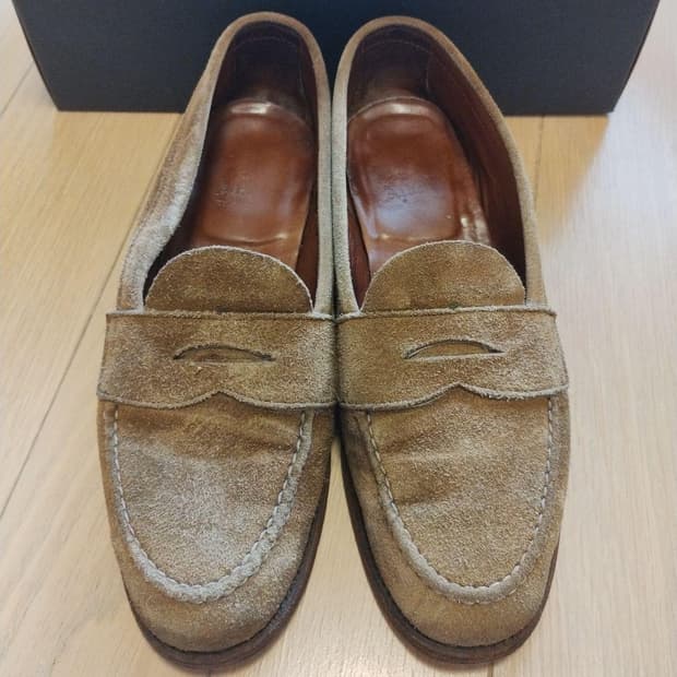 (7.5d) 알든 alden 스웨이드 로퍼