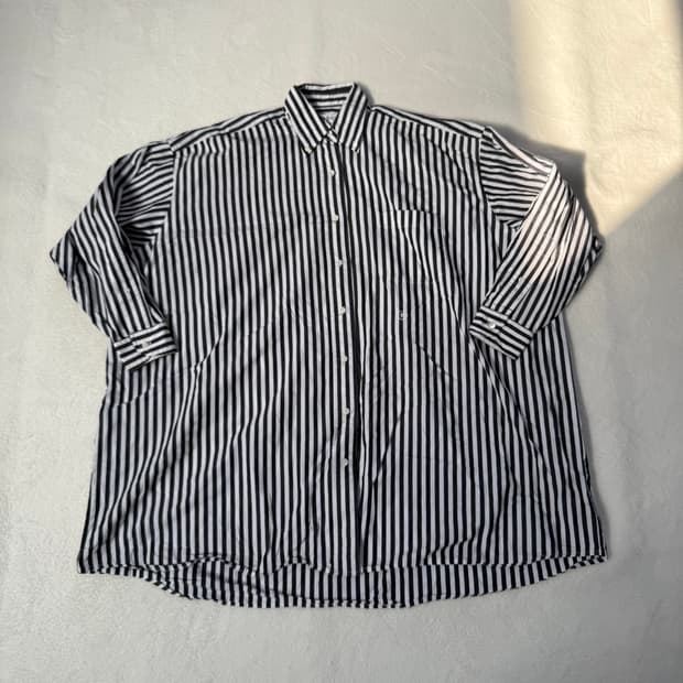 F 톰보이 오버핏 스프라이트 셔츠 0305T