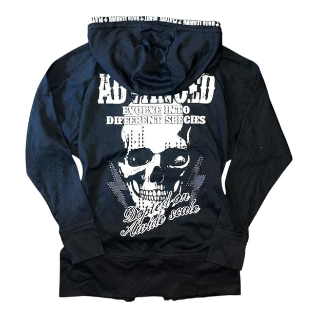 ghost of harlem 고스트오브할렘 투웨이 후드집업 펑크 y2k