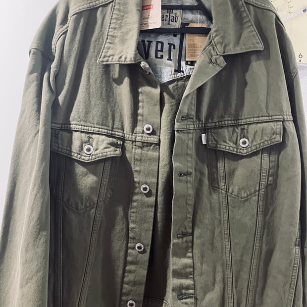 리바이스 실버탭 트러커 자켓