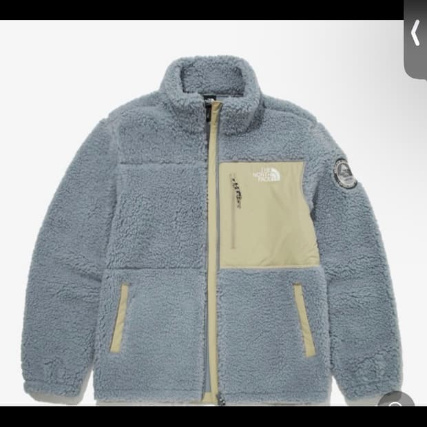 백화점 구매 (단종 희귀템) 노스페이스 그린플리스 자켓