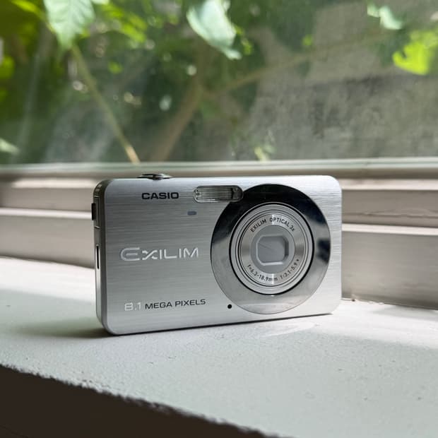 [풀박스 미품]exilim 엑슬림 z80 실버 작례O
