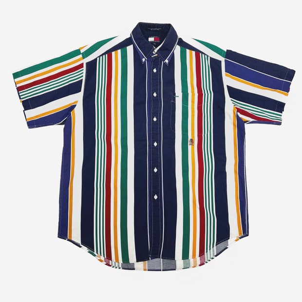 타미힐피거 하프셔츠 (m)