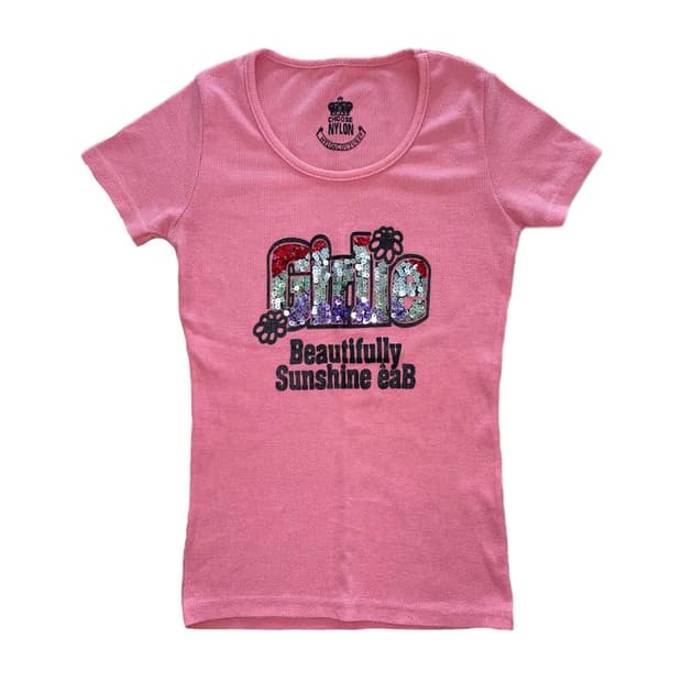 spangle T-shirt 스팽글 티셔츠