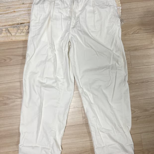 Usa made 폴로 화이트 치노팬츠