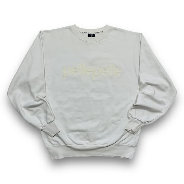 펠레 펠레 00s 올드스쿨 힙합 화이트 맨투맨