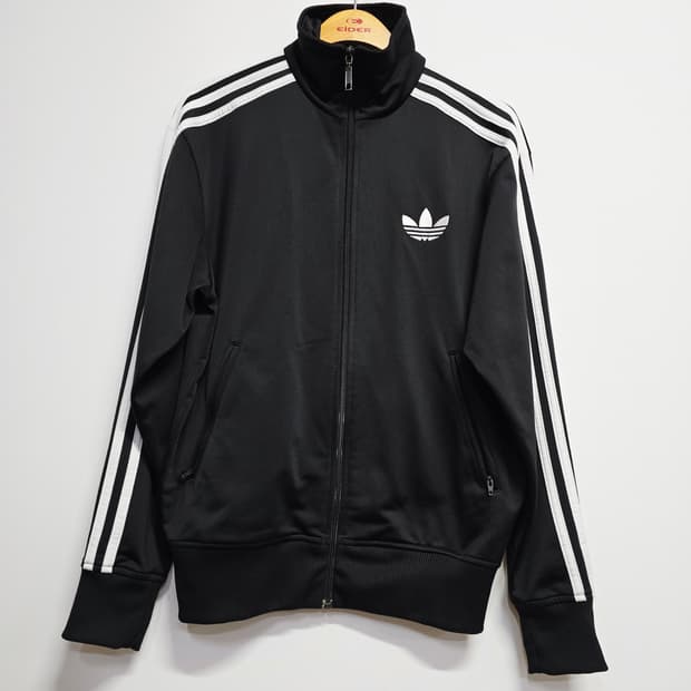 아디다스 블랙 파이어버드 트랙탑 집업