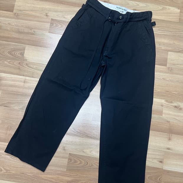 예스아이씨 블랙 팬츠