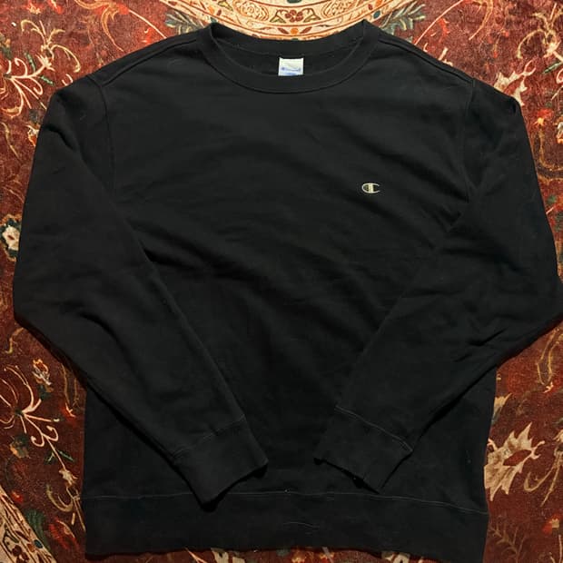U.S.A Champion black sweatshirt 