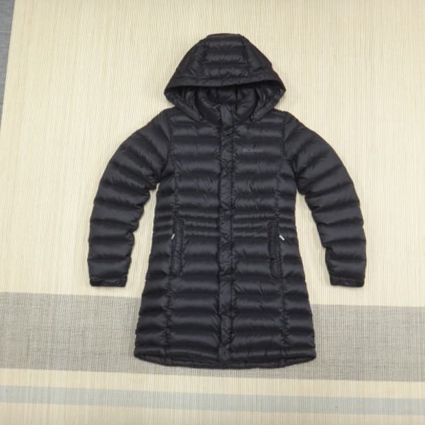 (90/S) 컬럼비아 옴니히트 포른 패스 롱 다운자켓