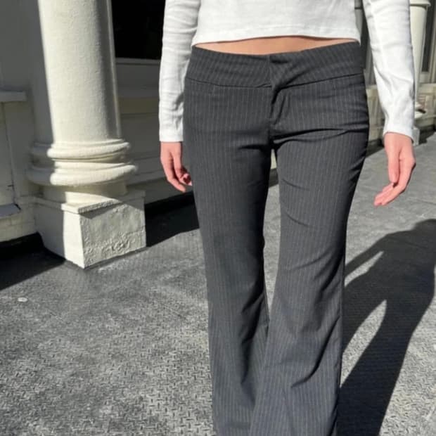 (삽니다) 브랜디멜빌 스트라이프 슬렉스 사요