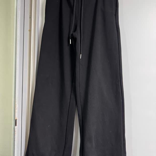 이사야클로딩 블랙기모팬츠 