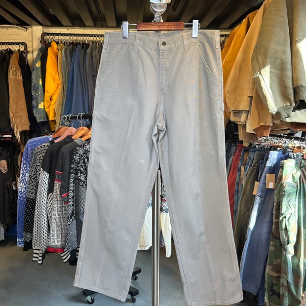 칼하트 던가리핏 싱글니 카펜터 워크 팬츠 34x32