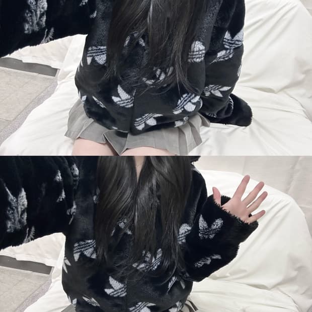 아디다스 퍼자켓