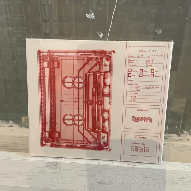 (미개봉)웨이브투어스 0.01 cd