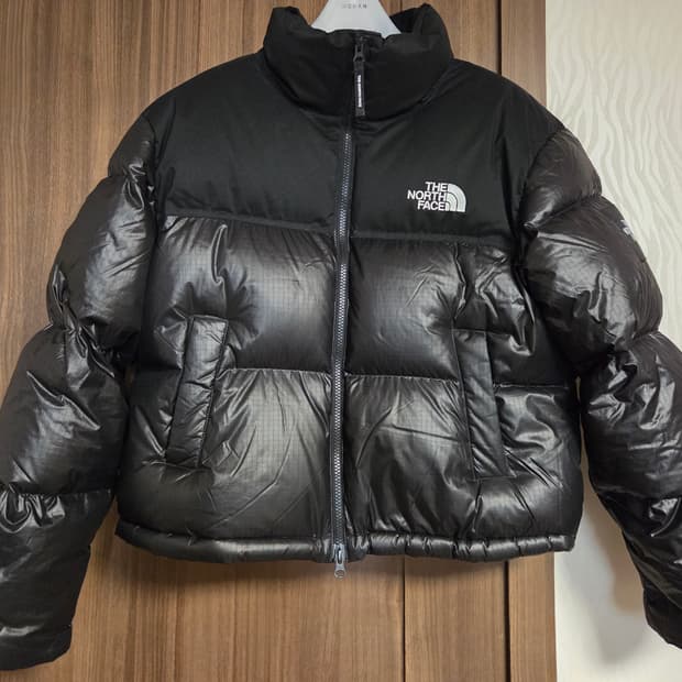 노스페이스 화이트라벨 여성 노벨티 눕시 RDS 다운 자켓 블랙 95(L)