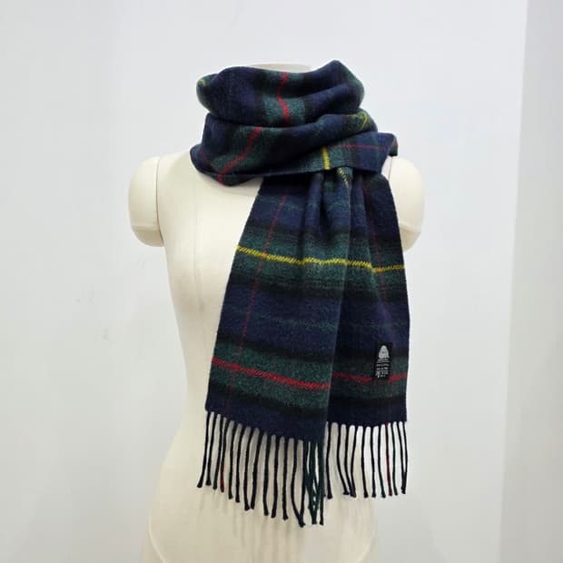 울100% 타탄체크 머플러