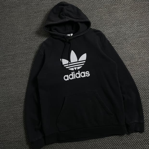 아디다스 트레포일 빅로고 후드 티셔츠y 4653