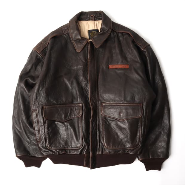 아비렉스 90s ltd 타입 A2 레더 자켓