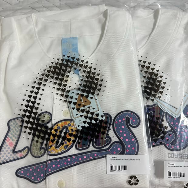 코이세이오 X 삼성 라이온즈 유니폼 화이트
