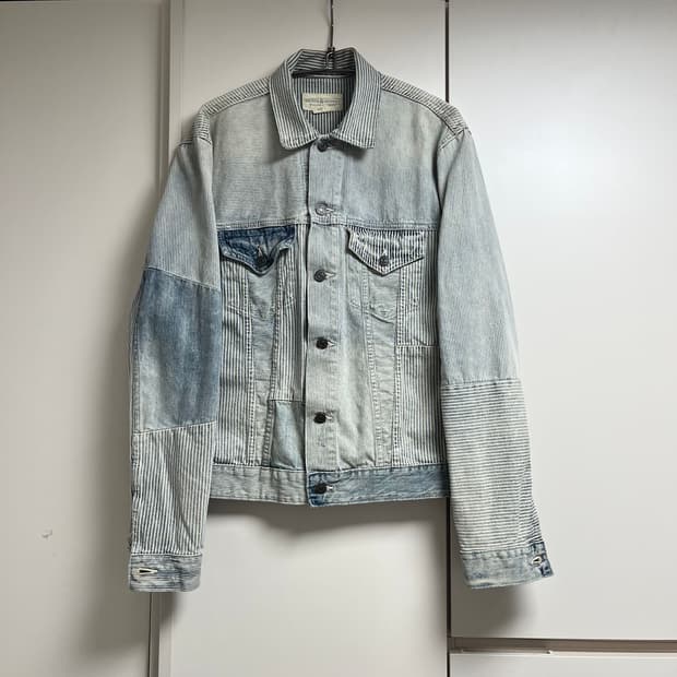 폴로 데님앤서플라이 패치워크 트러커자켓