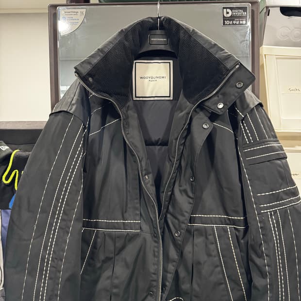 솔리드 우영미 스티치 패딩 (46사이즈 / 105) 판매합니다